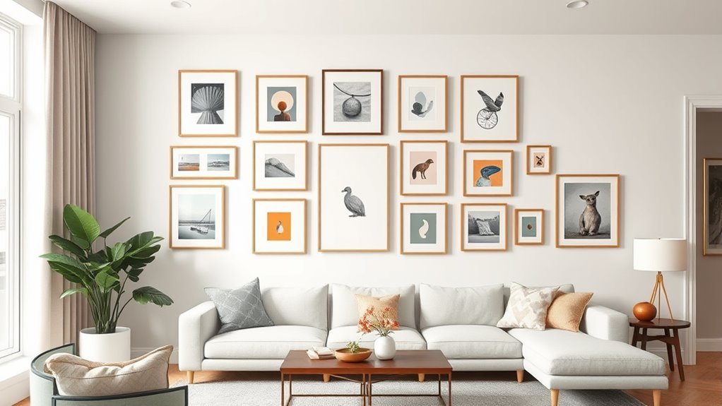 arrange wall art effectively