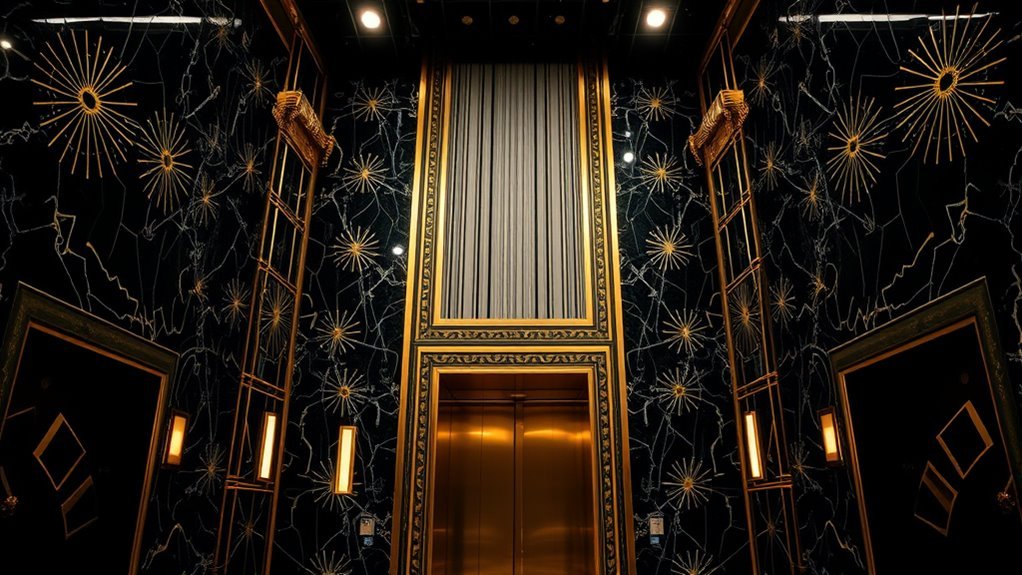 art deco luxury interior