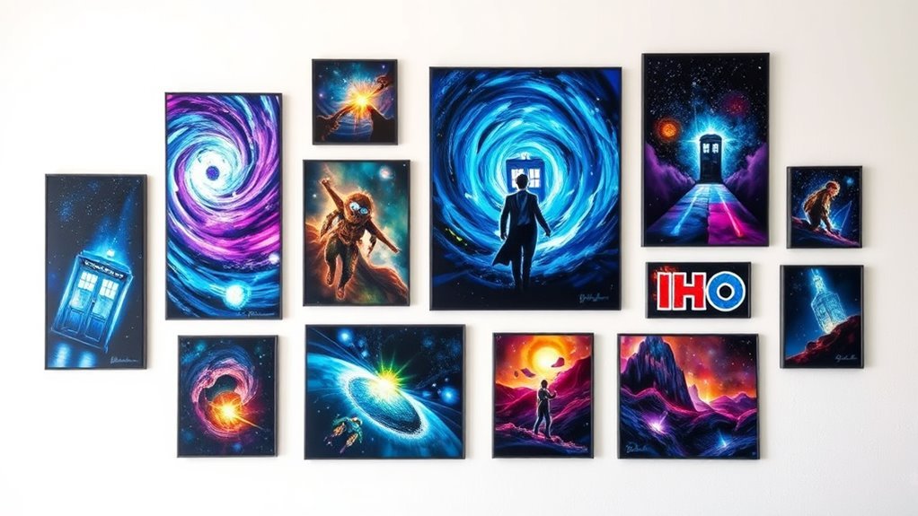 art inspired time travel narratives