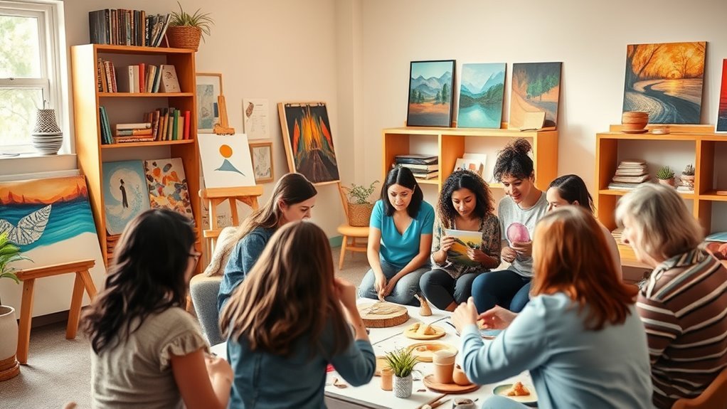 art therapy fosters emotional expression