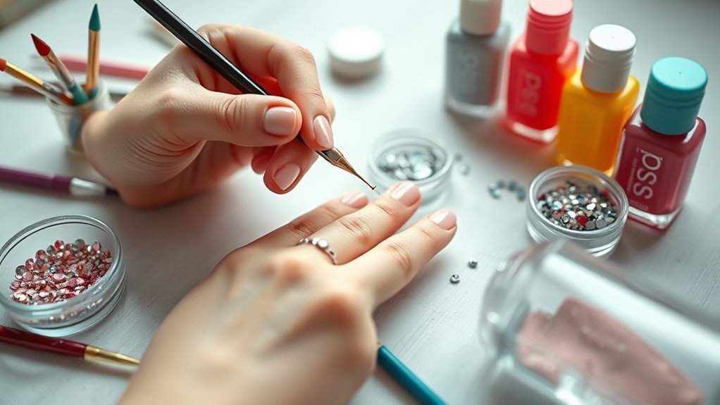 basic nail art application tips