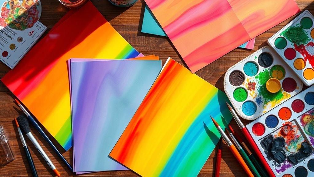 colorful layered creative doodles