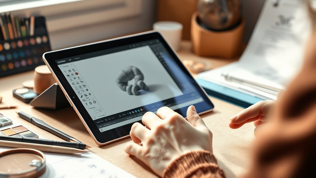 create depth with basic shapes