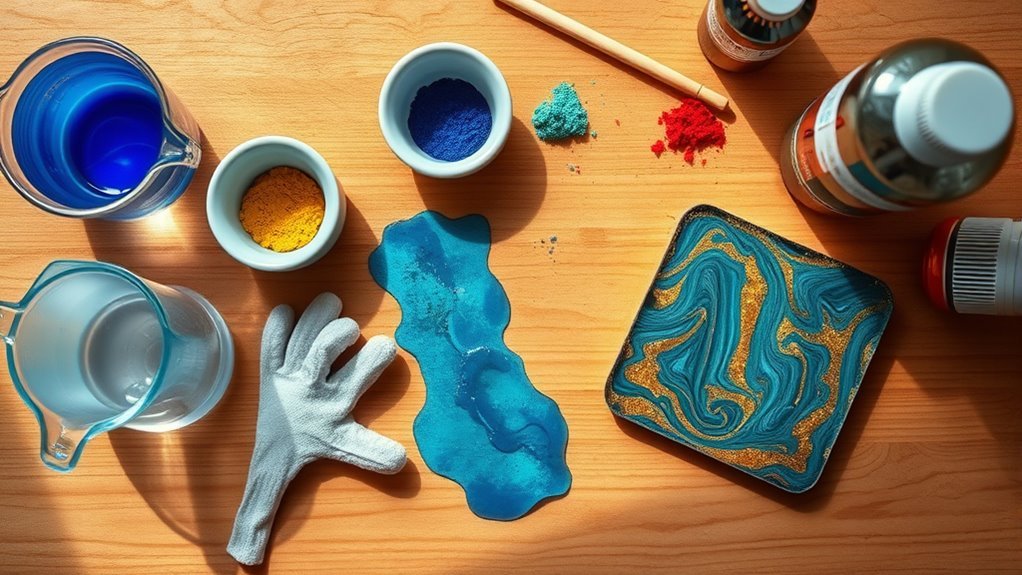 create stunning resin art