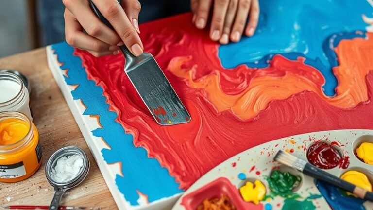 create unique textured art