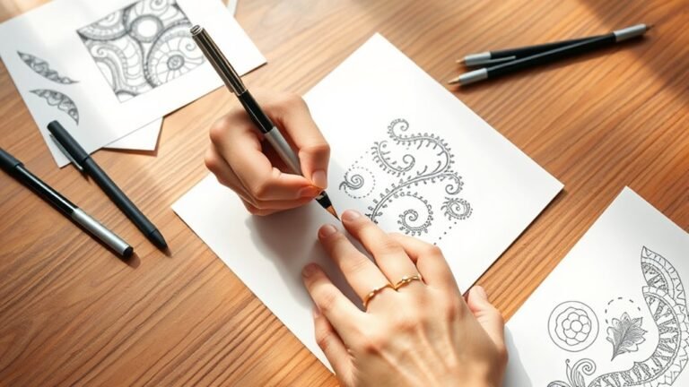creating intricate patterned drawings