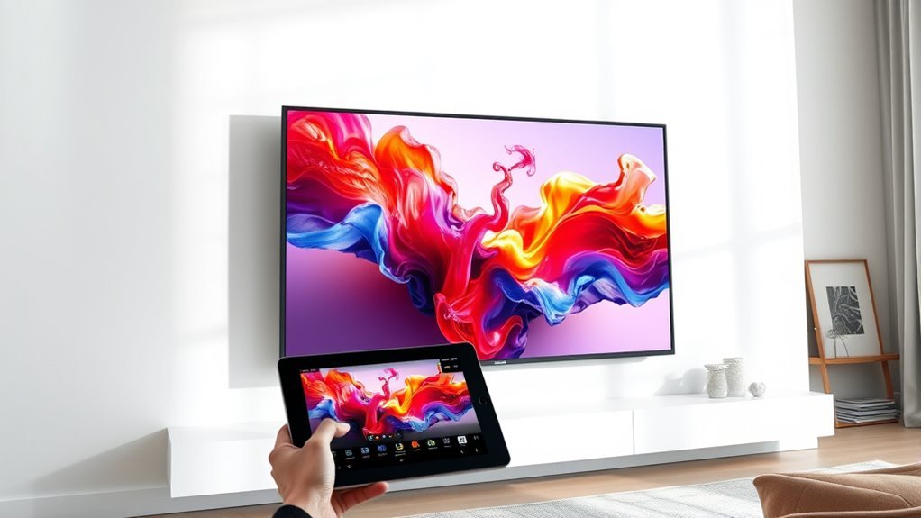 customize art display settings