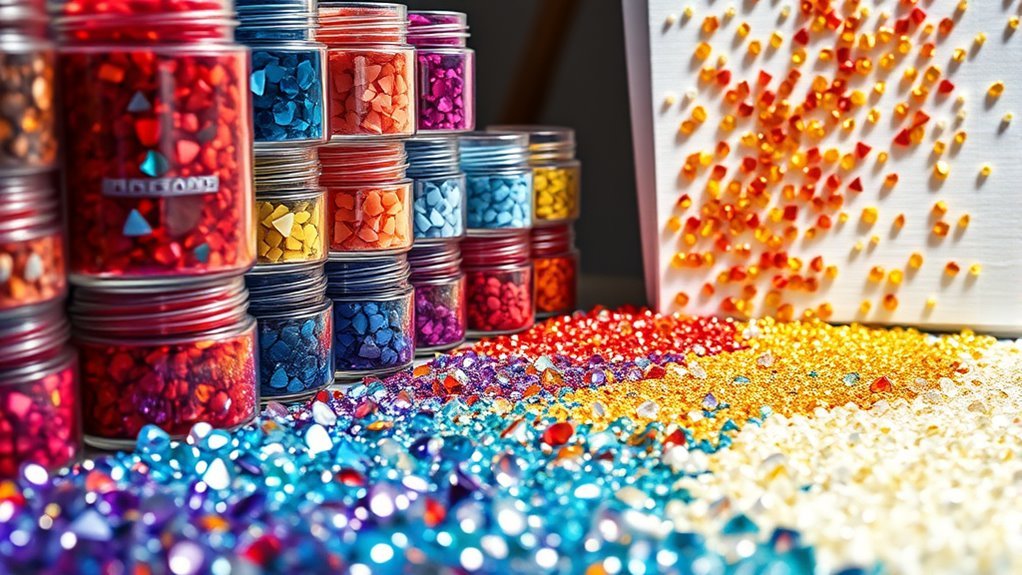 diamond painting color variations