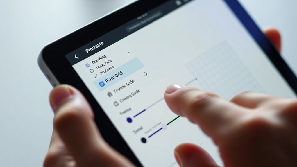 enable customize pixel grid