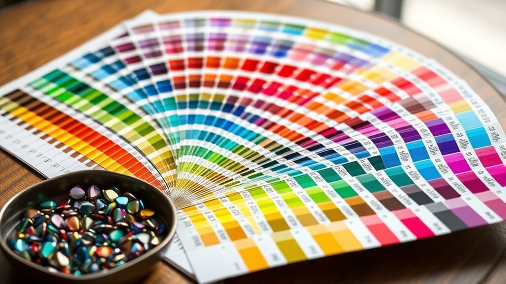 extensive color selection guide