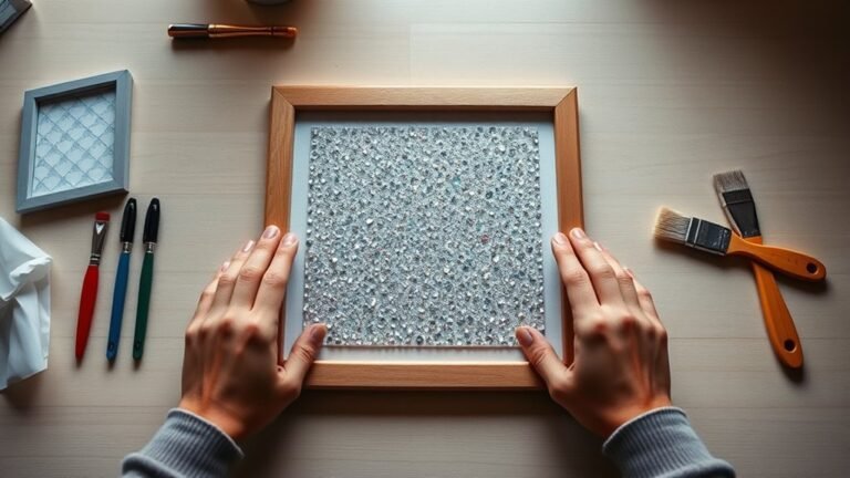 frame diamond art easily