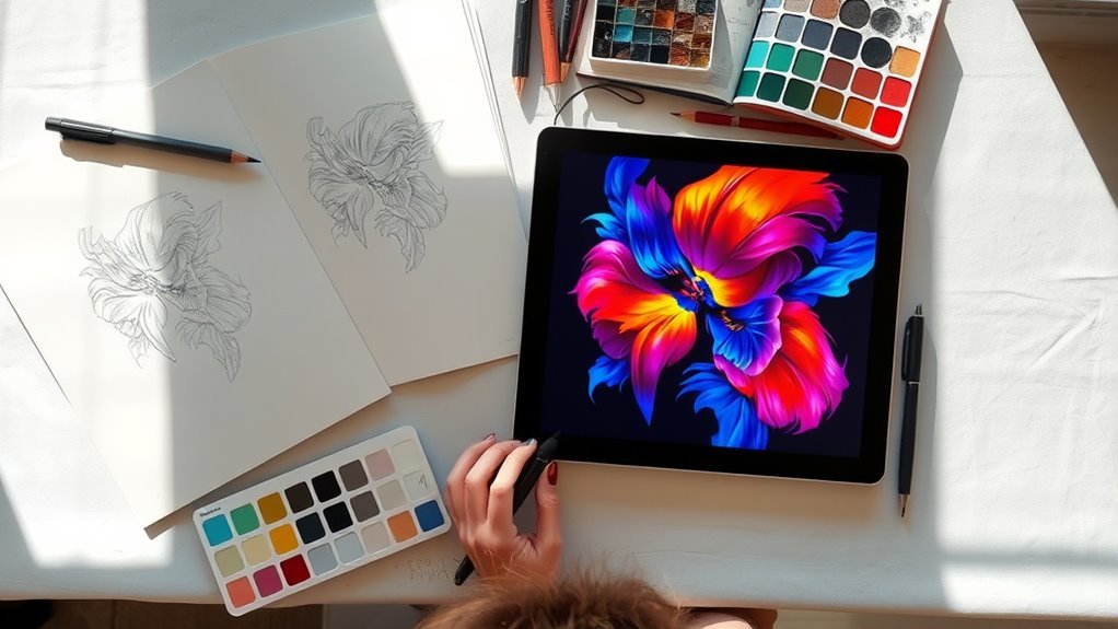 guide to creating digital paintings