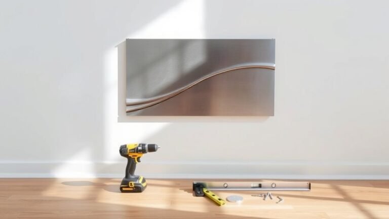 hang metal art easily