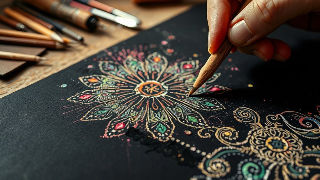 historical scratch art evolution