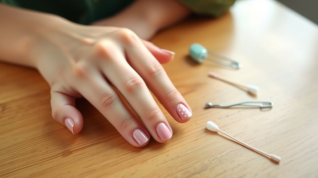 household items create unique nail art