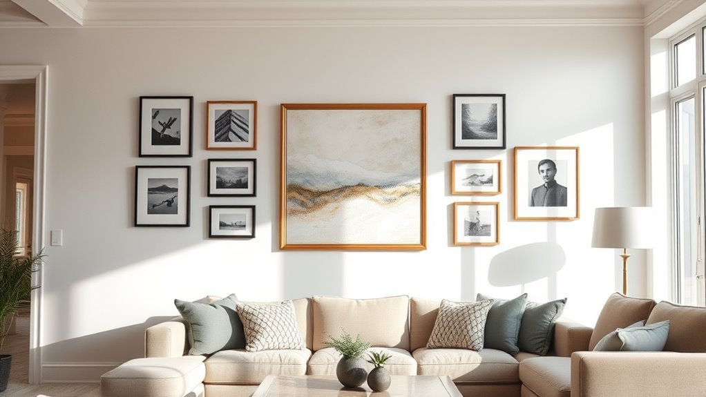match artwork to furniture