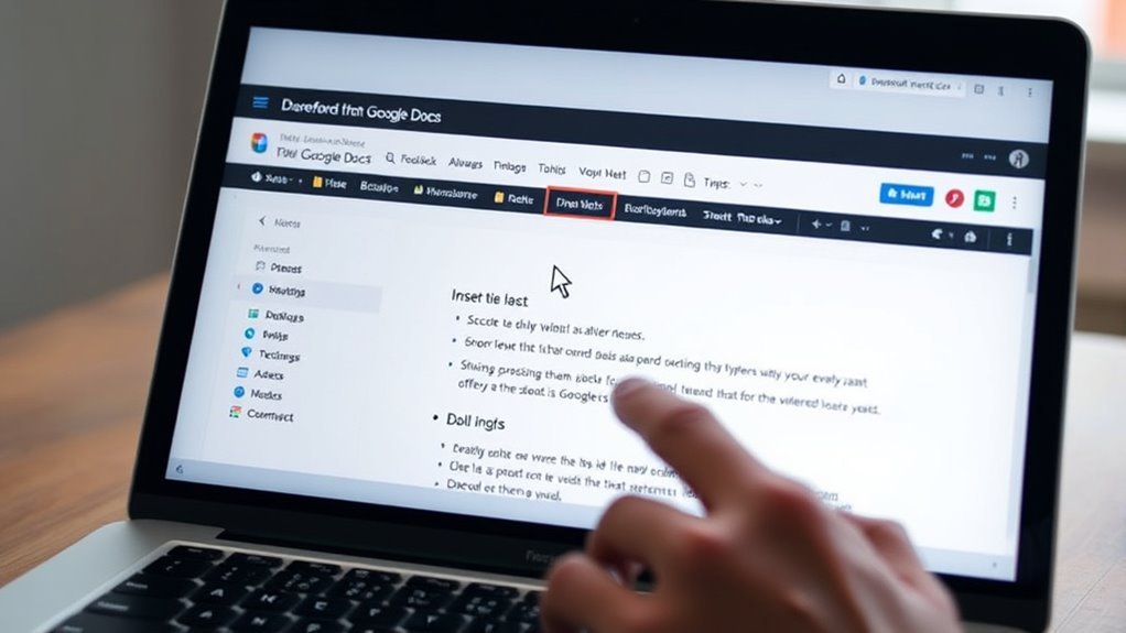 open insert menu options