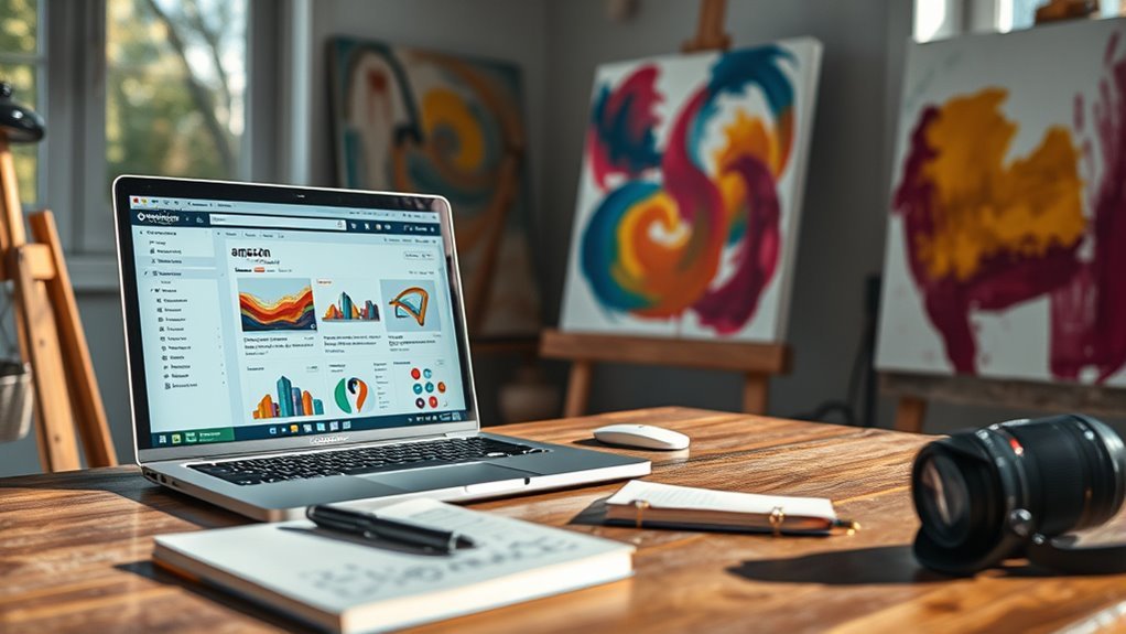 optimize art product listings