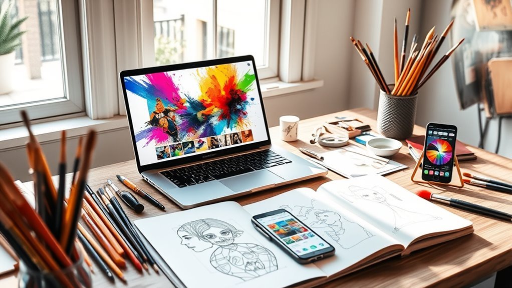 select platform for art
