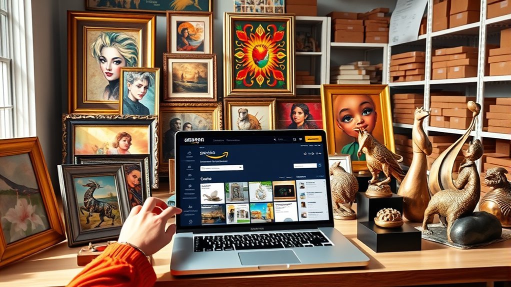 select profitable art products