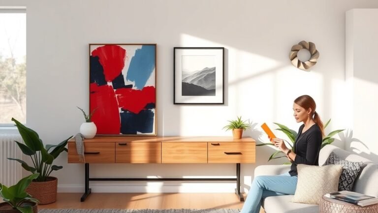 selecting stylish home art
