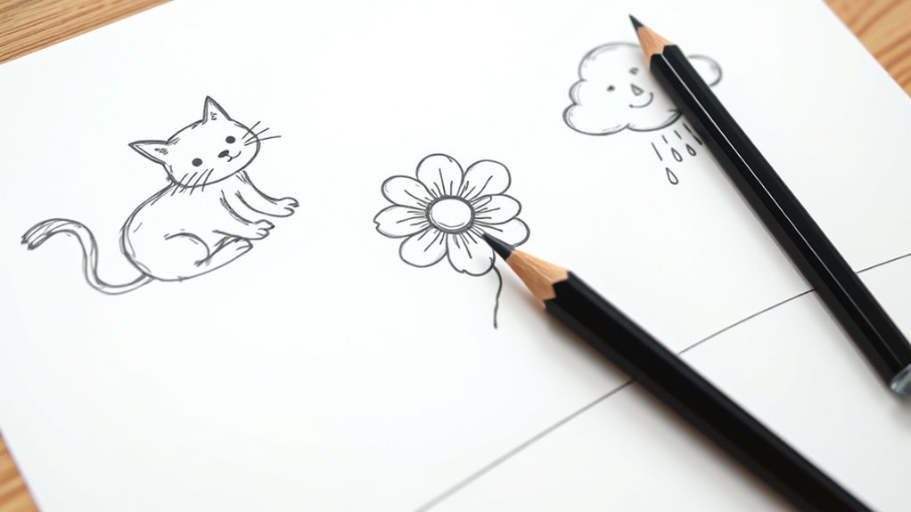 simple doodle art ideas