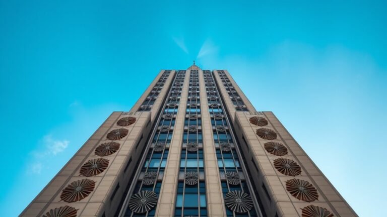 streamlined geometric ornamentation