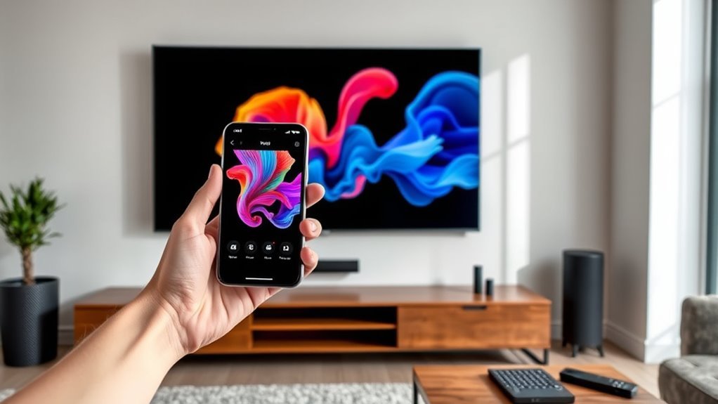 upload artwork via smartthings or usb