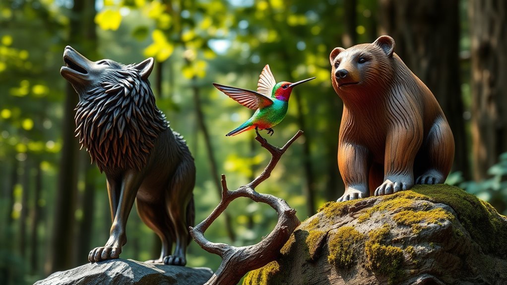 wild animals art showcase